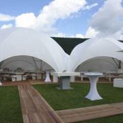 Dome tente de reception